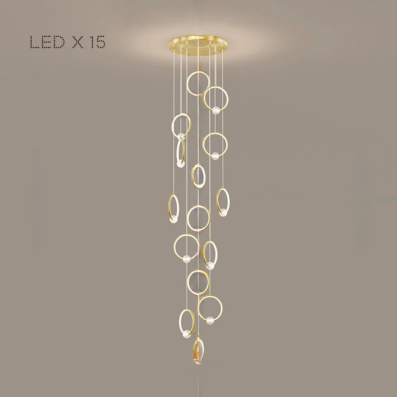 10 ламп. Цвет Коричневый + Латунь