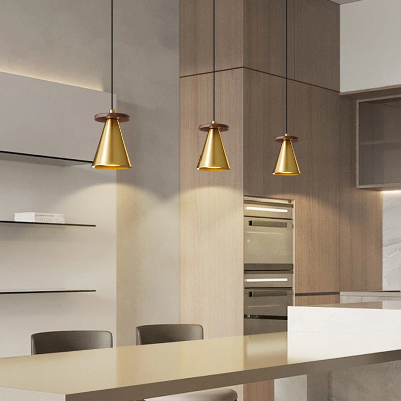 Подвесной светильник PIET CONE WOOD