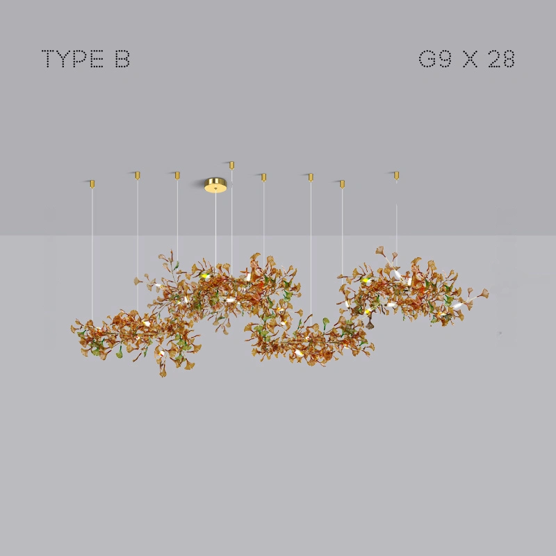 Тип B. 28 ламп. Цвет янтарь