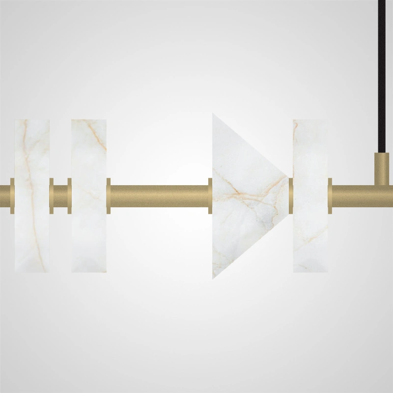 Реечный, рядный светильник BUTTON PLAY L