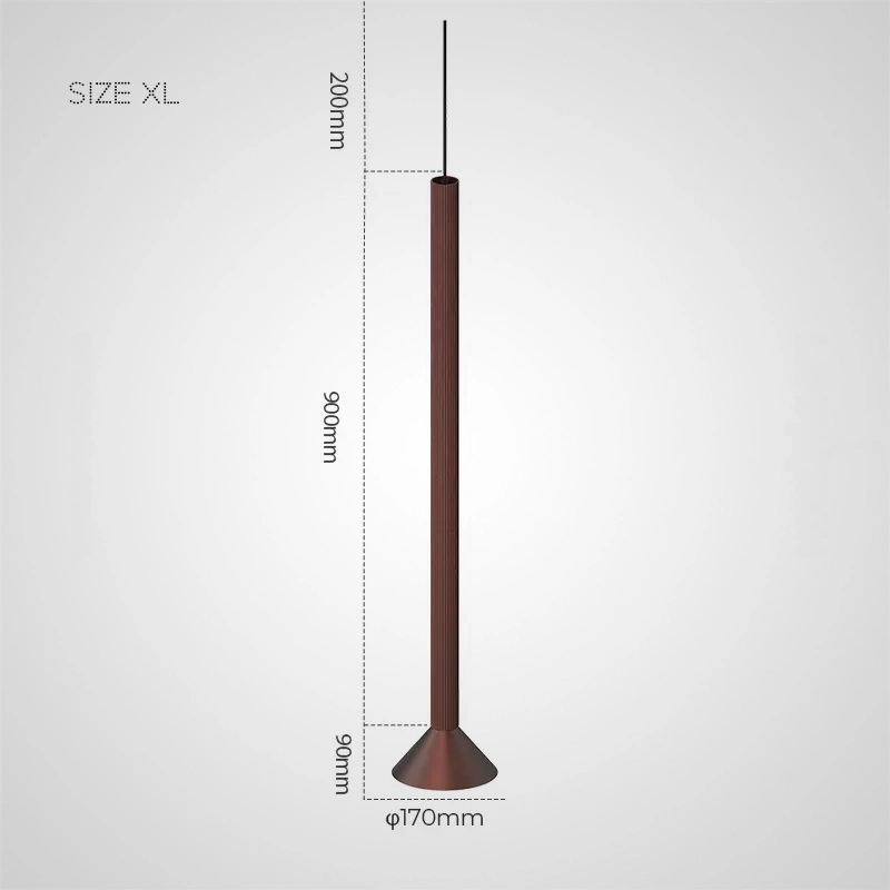 Размер L. Цвет красная бронза матовая. 3500K