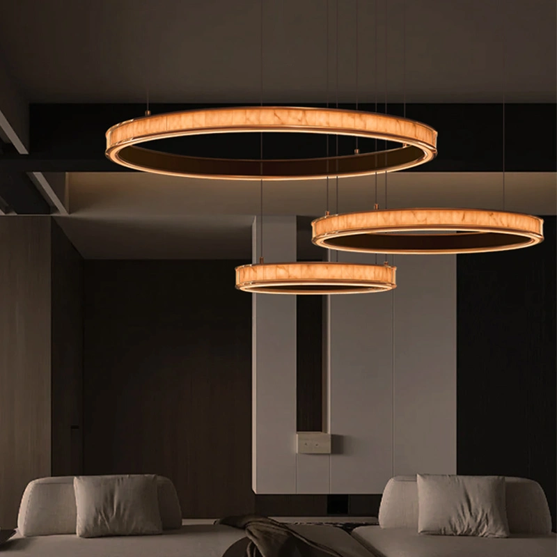 Кольцевые люстры и светильники BENJAM Ring chandelier