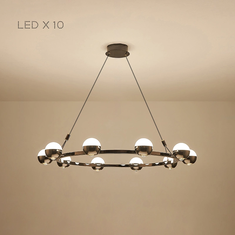 Кольцевые люстры и светильники BARCELONA