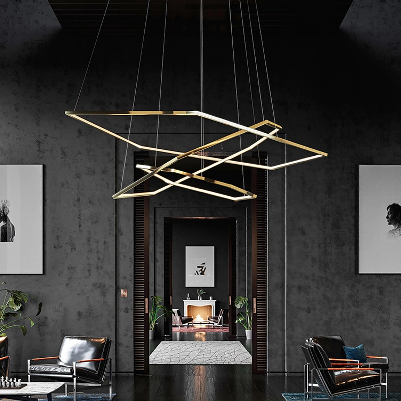 Кольцевые люстры и светильники IMPRESS LUX