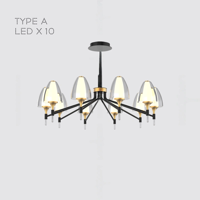 Тип A. 10 ламп