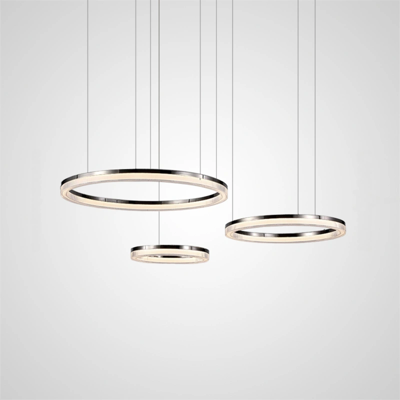 Кольцевые люстры и светильники CELLA COMBO Ring chandelier