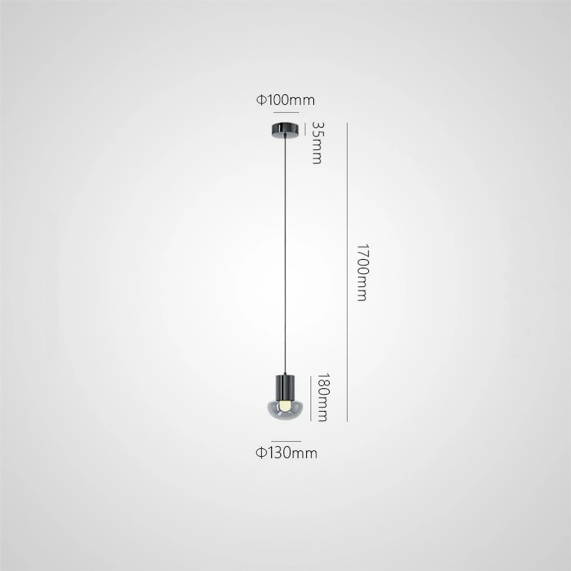 1 плафон. Цвет жемчужно-черный. Стандарт