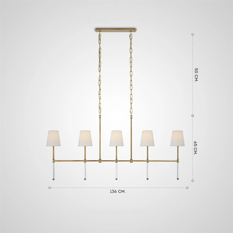 Реечный, рядный светильник DEMIAN LONG Linear light