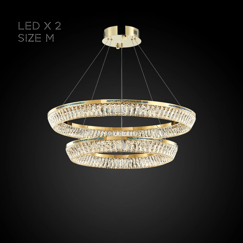 Кольцевые люстры и светильники GERTRUDA LUX