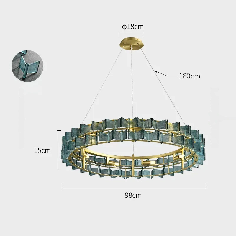 12 ламп. Цвет Синий