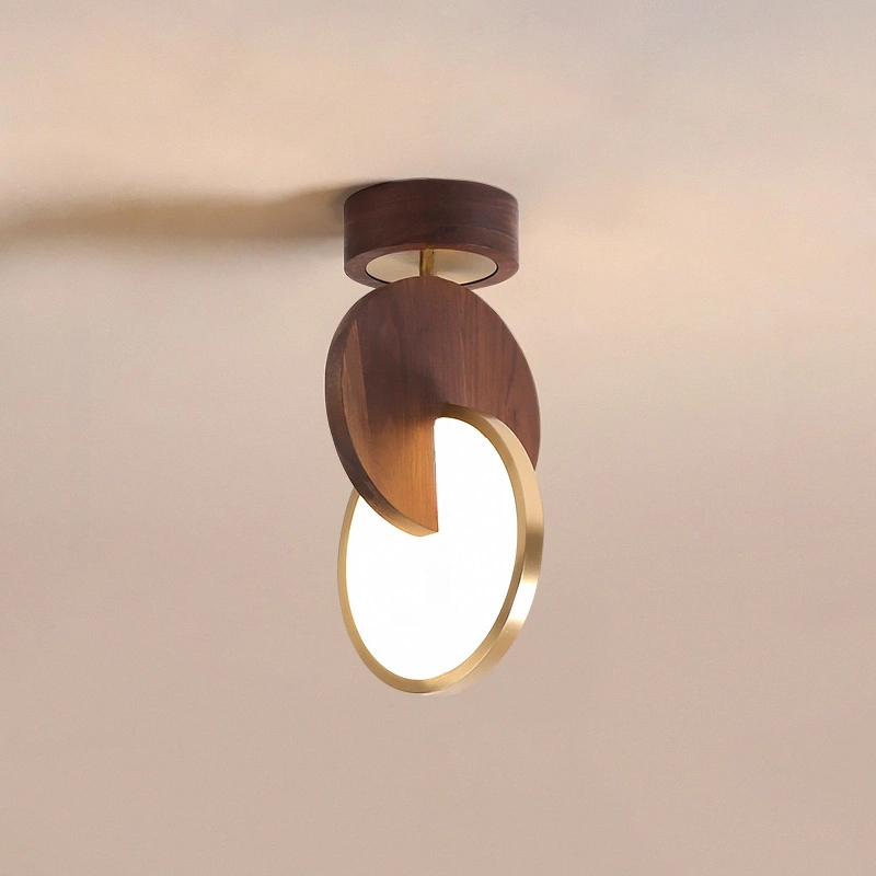 Потолочный светильник GLATT WOOD CH