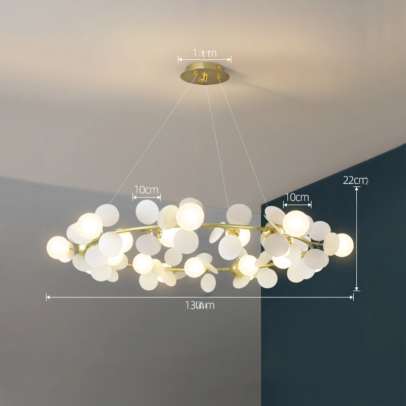 18 плафонов.