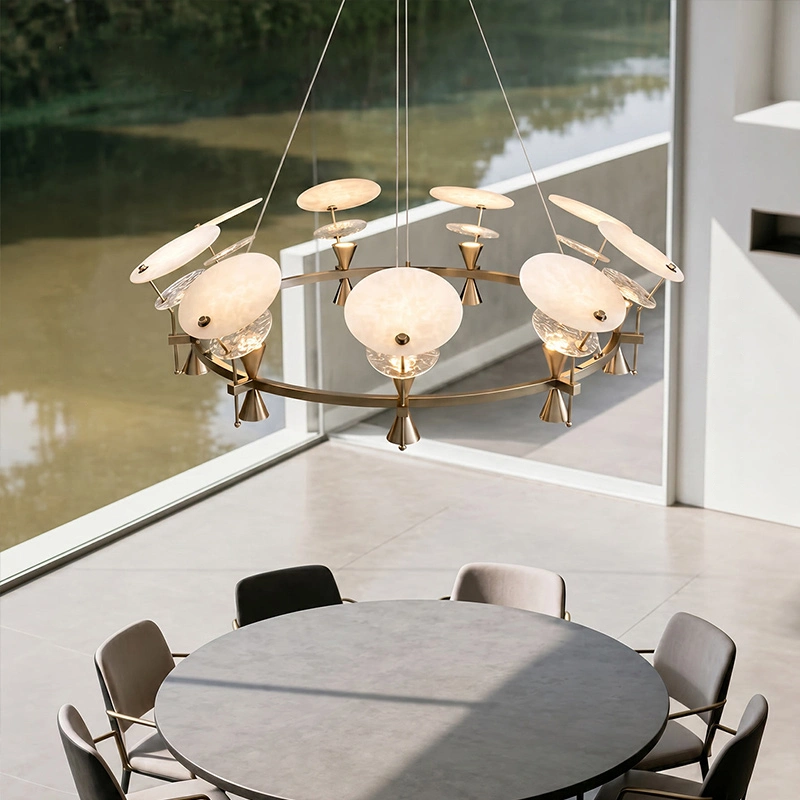 Кольцевые люстры и светильники ARNDT CH Ring chandelier