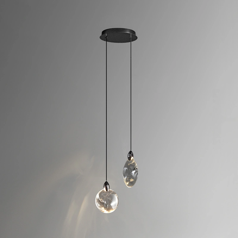 2 подвеса. Цвет жемчужно-черный