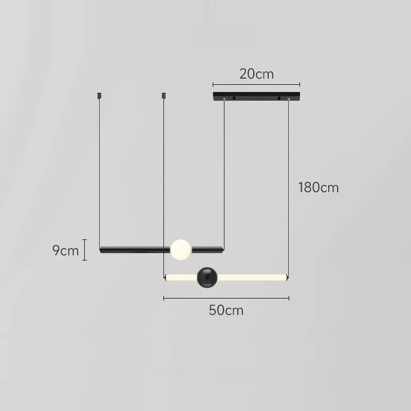2 подвеса. Цвет черный. Размер S