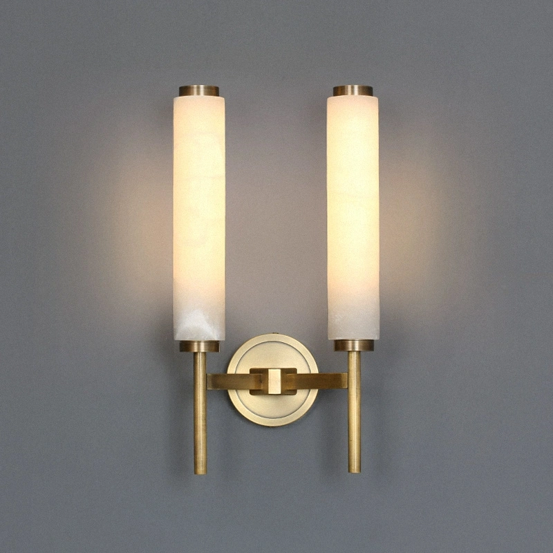 2 плафона. Цвет латунь