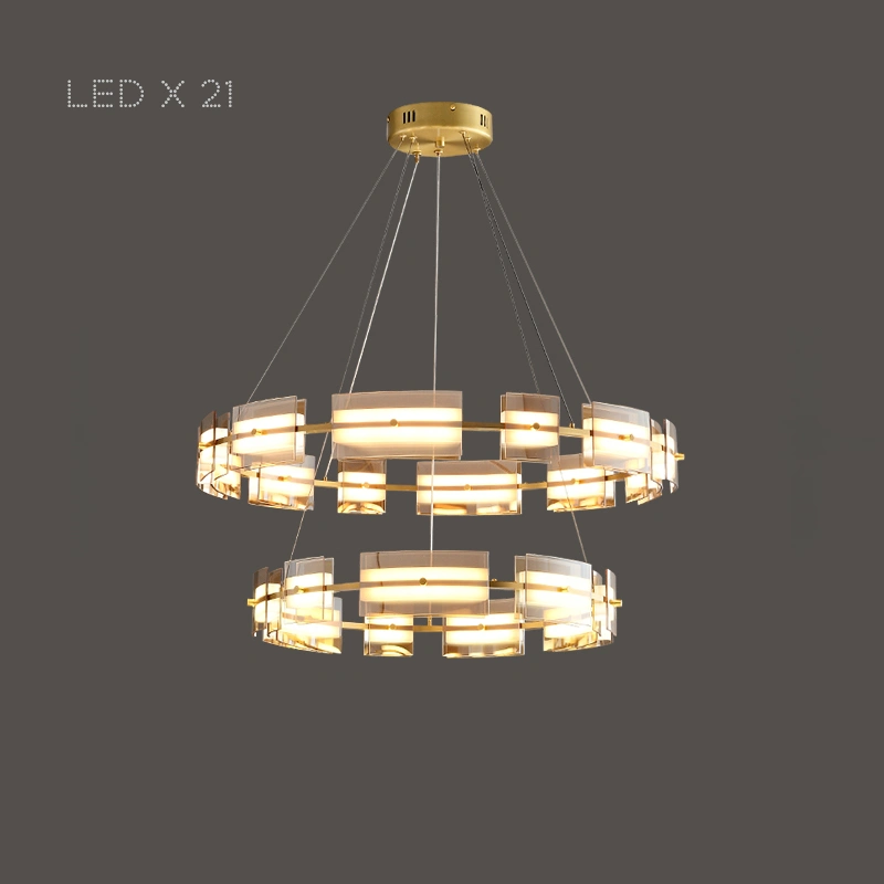 21 лампа. Цвет Латунь