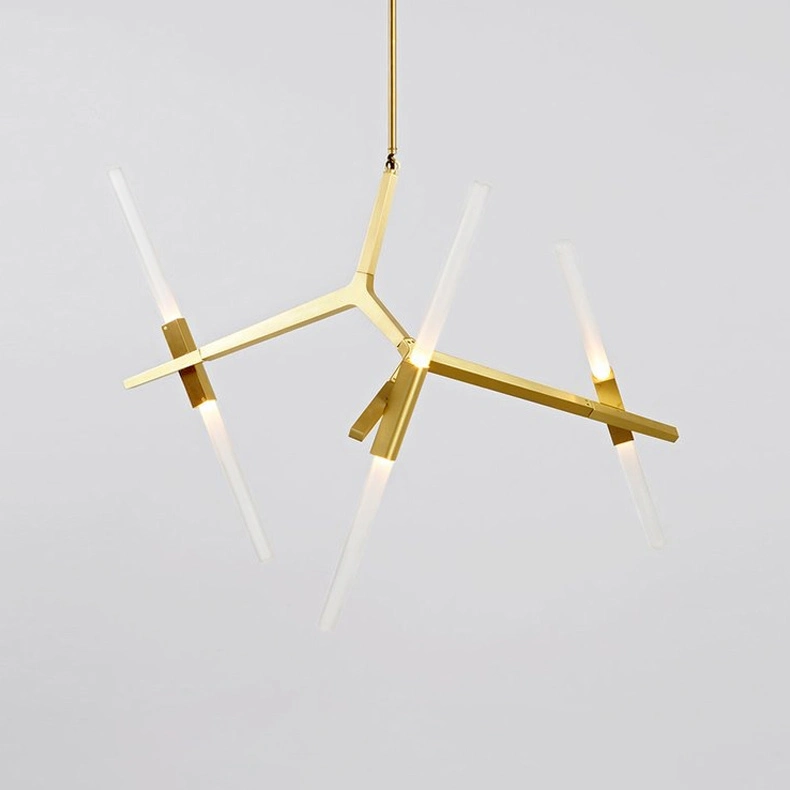 6 плафонов. Цвет золото.