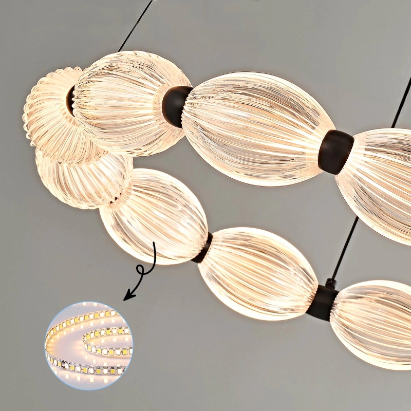 Кольцевые люстры и светильники CARA ELLIPSE RING Ring chandelier