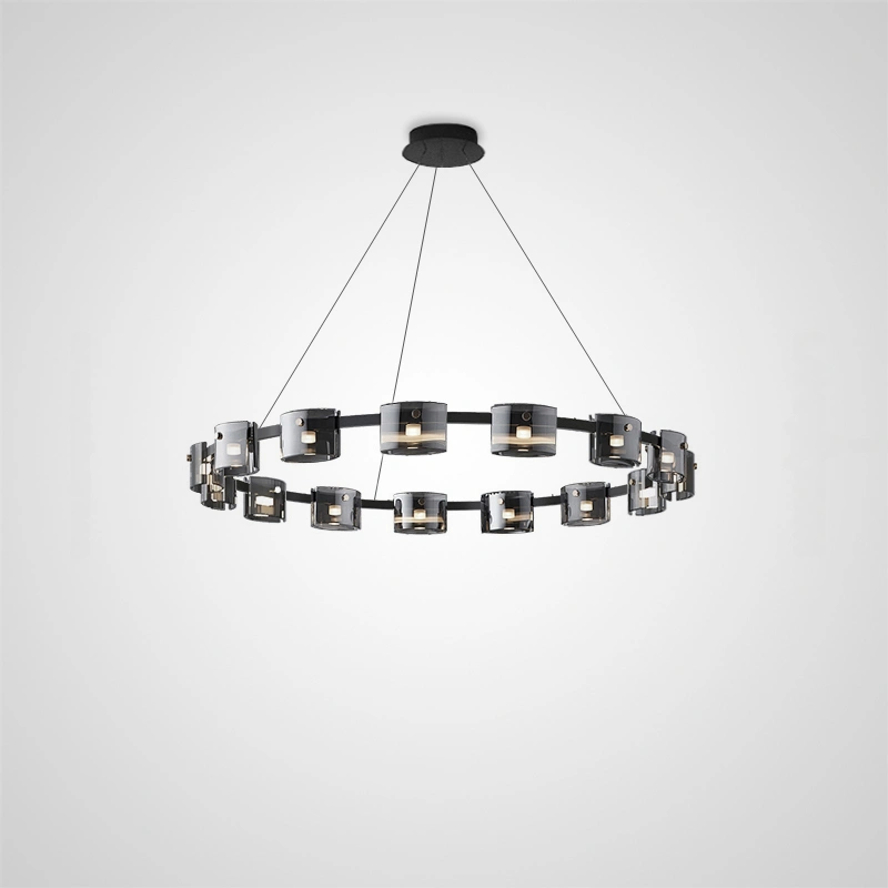 15 плафонов. Нейтральный свет