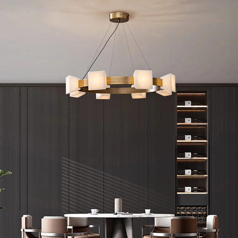 Кольцевые люстры и светильники ARNALD Ring chandelier