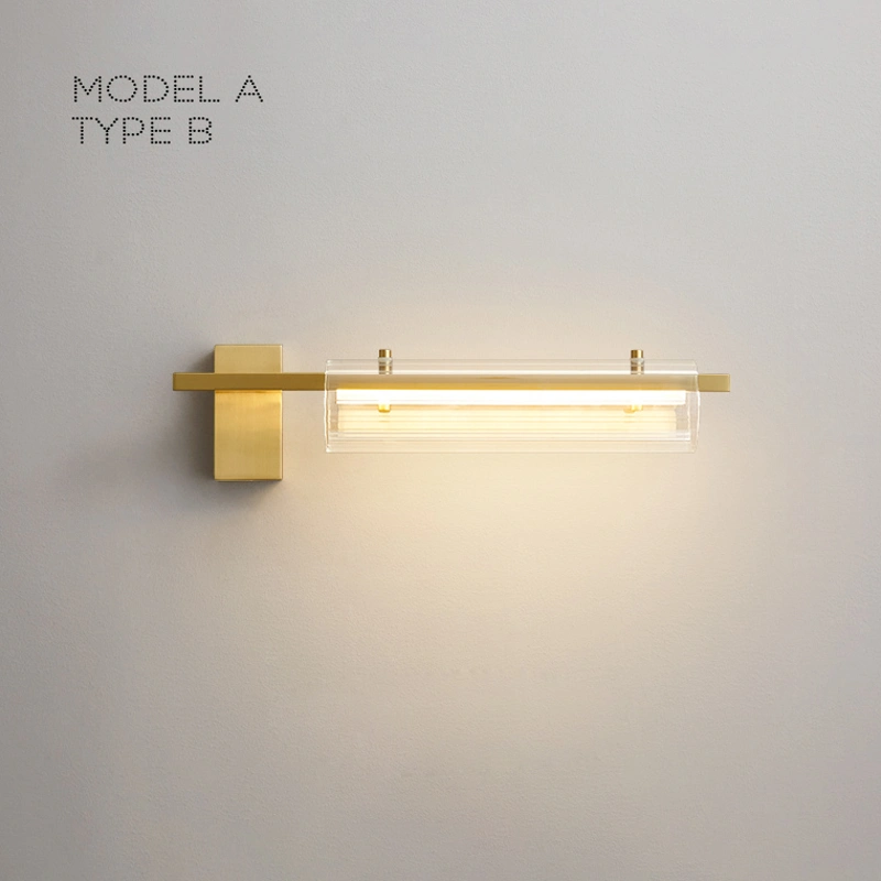 Модель A. Цвет латунь + прозрачный. Тип В