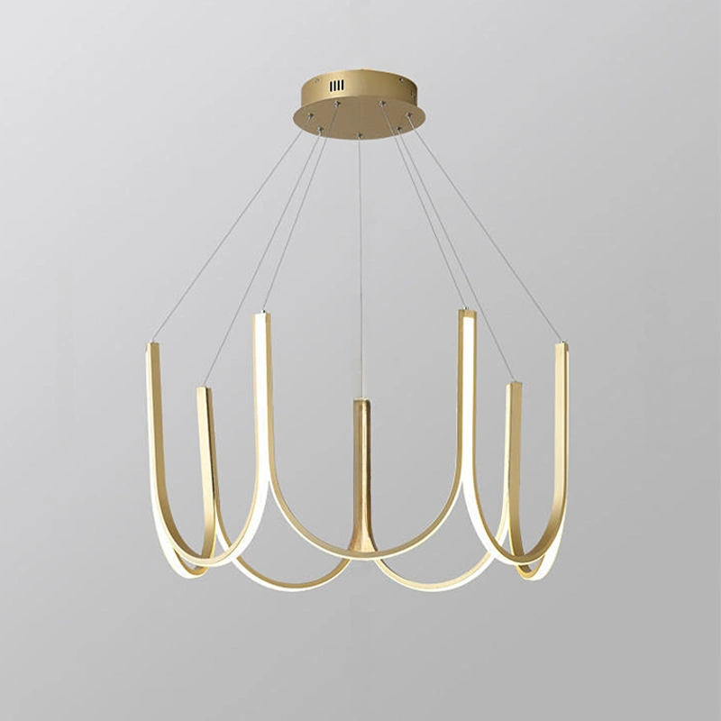 Кольцевые люстры и светильники ULLA Ring chandelier