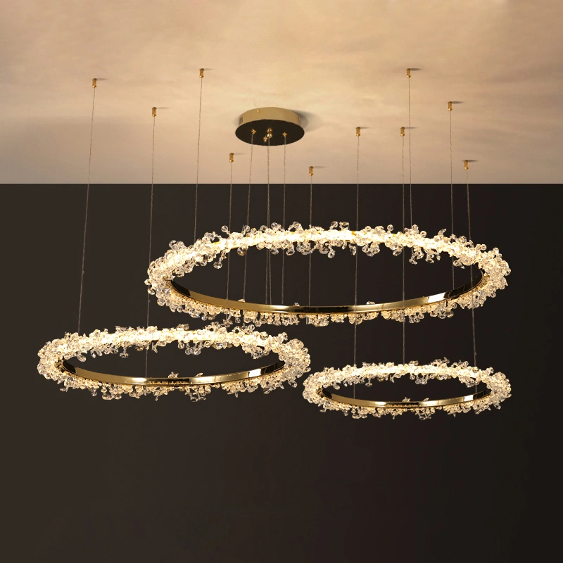 3 кольца M+L+XL. Тип В. Теплый свет