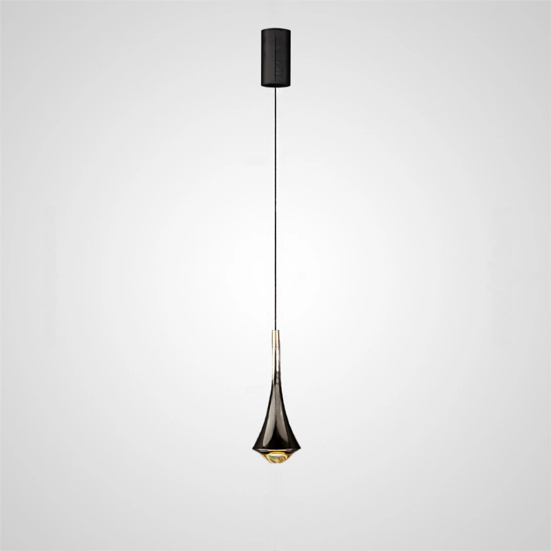 Плафон жемчужно-черный. Стандартный. Теплый свет