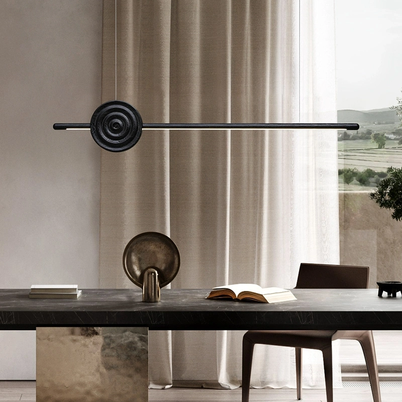 Реечный, рядный светильник ZVI WOOD Linear light
