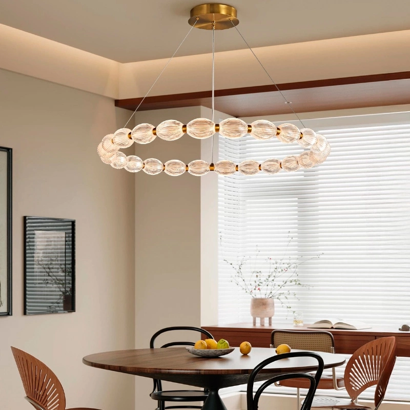 Кольцевые люстры и светильники CARA ELLIPSE RING Ring chandelier