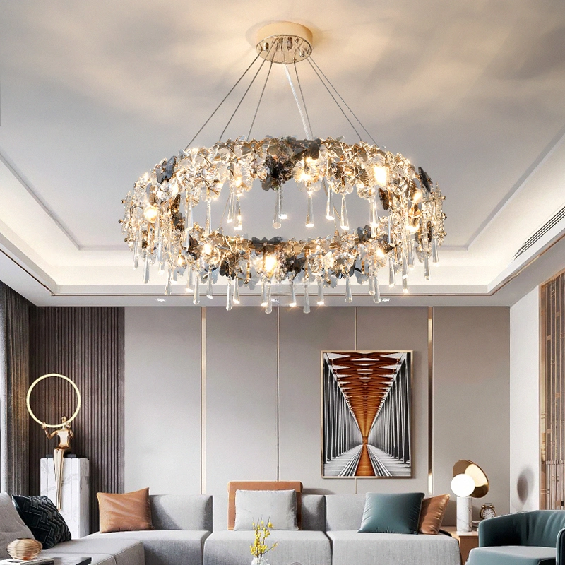 Кольцевые люстры и светильники TERRANCE Ring chandelier