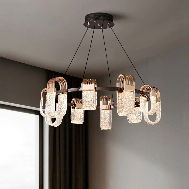 Кольцевые люстры и светильники JERALD RING Ring chandelier