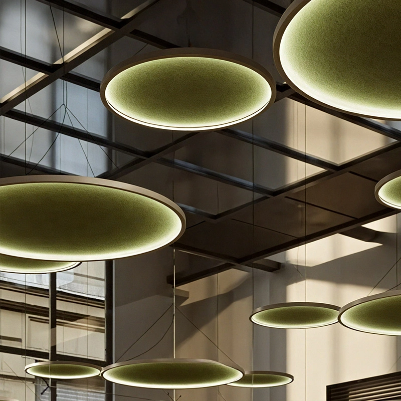Кольцевые люстры и светильники PET Ring chandelier