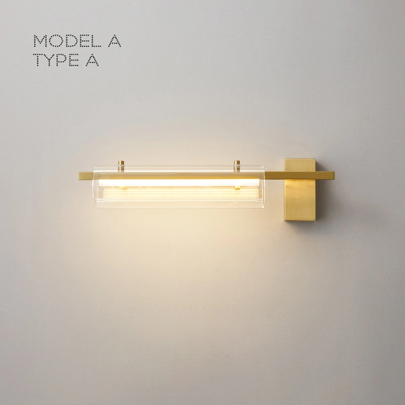 Модель A. Цвет латунь + прозрачный. Тип А