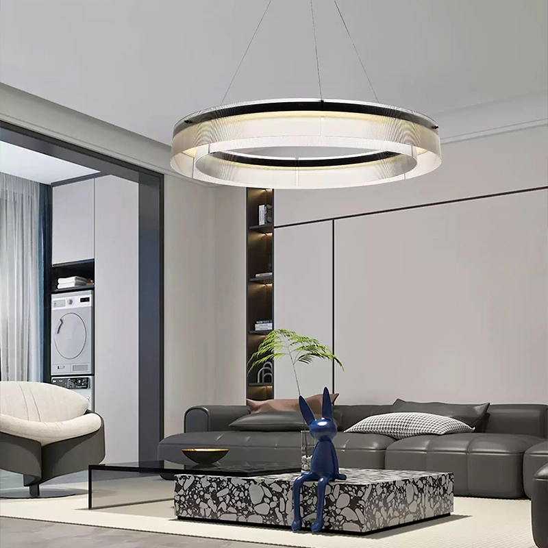 Кольцевые люстры и светильники DANKERT Ring chandelier