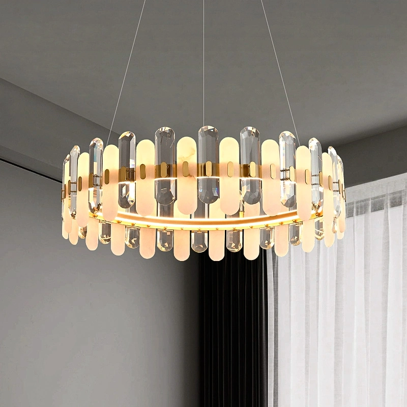 Кольцевые люстры и светильники LAUGE Ring chandelier