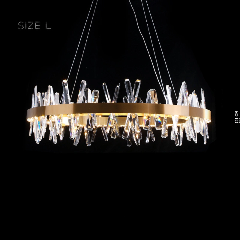 Кольцевые люстры и светильники CAROLA CROSS Ring chandelier