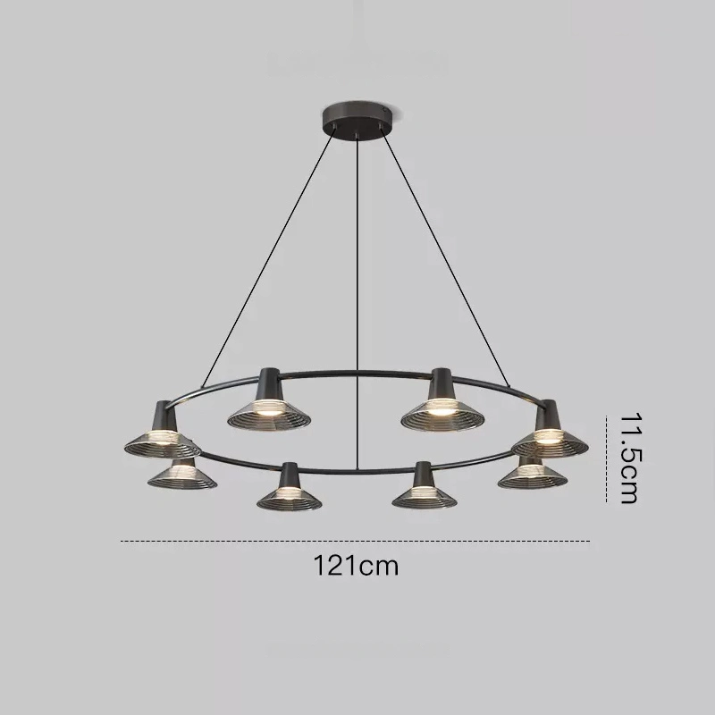 8 ламп. Цвет: Чернёная латунь