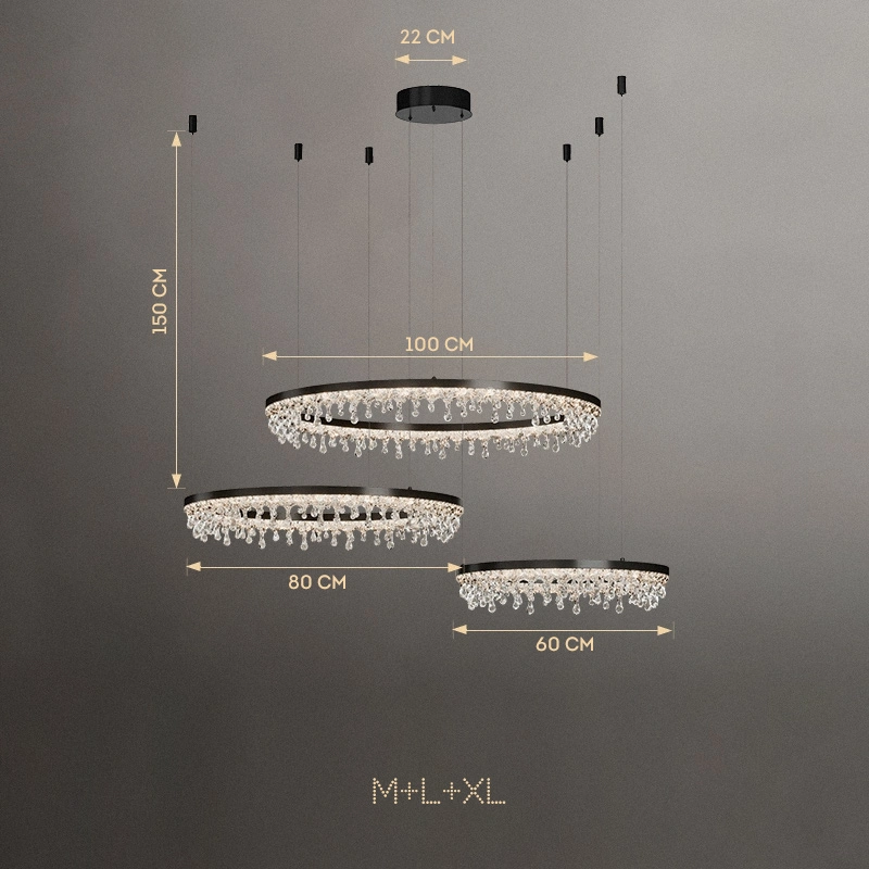 3 кольца M+L+XL. мульти крепление
