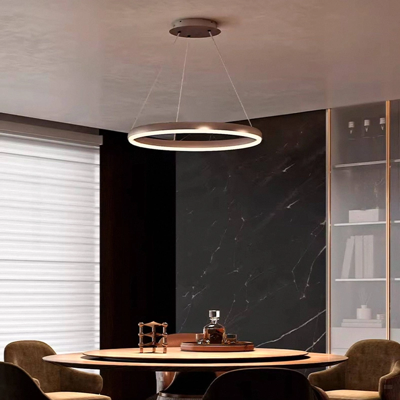 Кольцевые люстры и светильники STOFFER Ring chandelier