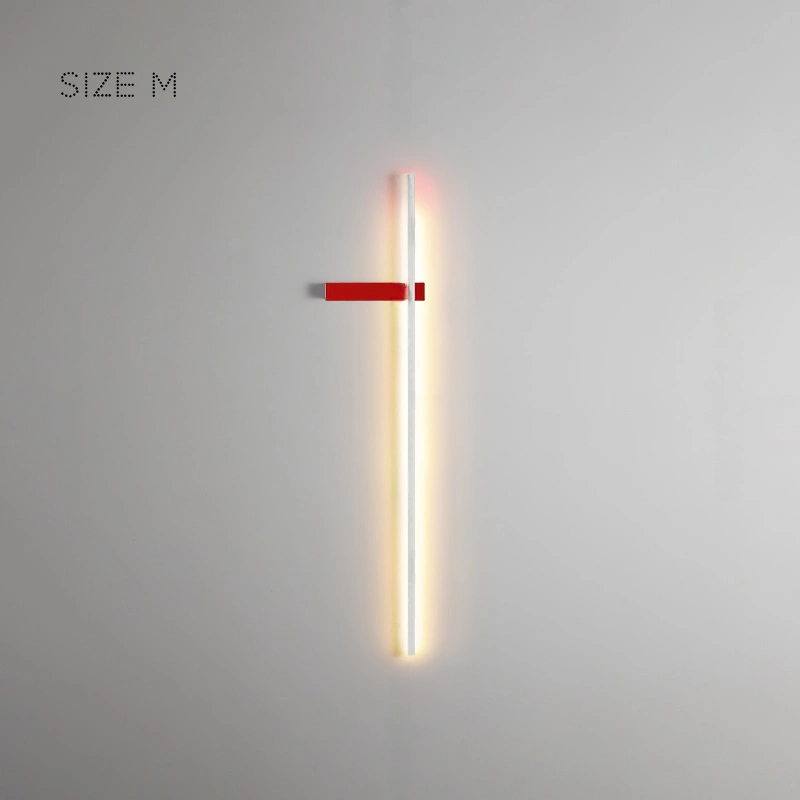 Размер M. Цвет Белый + Красный. Теплый свет