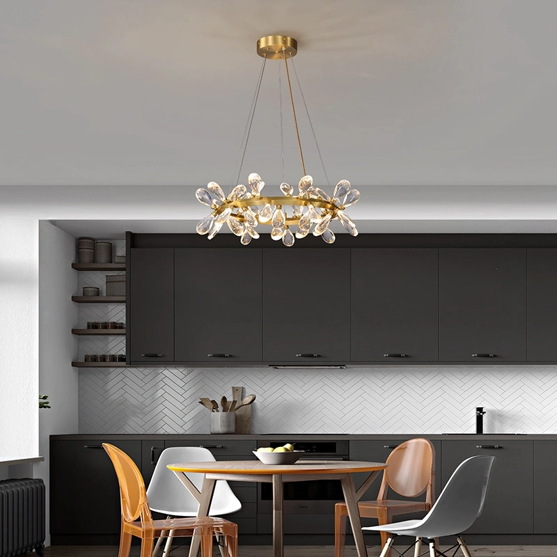 Кольцевые люстры и светильники GLORIOLE RING Ring chandelier