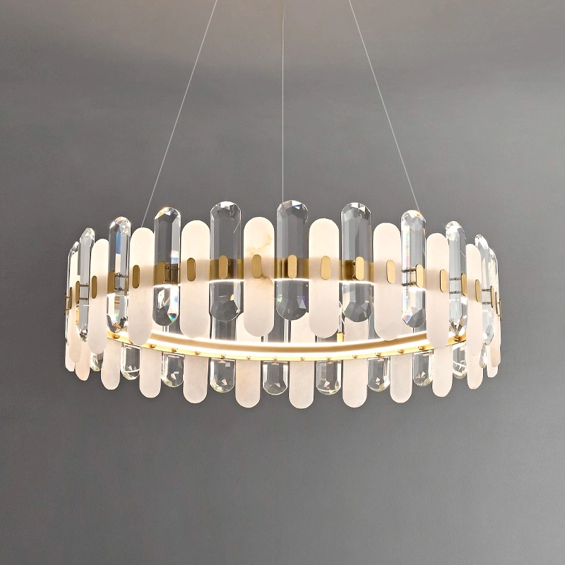 Кольцевые люстры и светильники LAUGE Ring chandelier