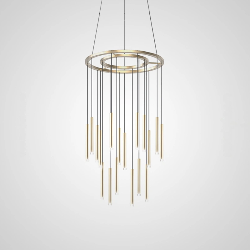 18 светильников.