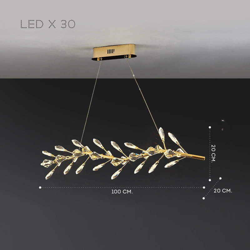 Реечный, рядный светильник GLORIOLE BRANCH Linear light