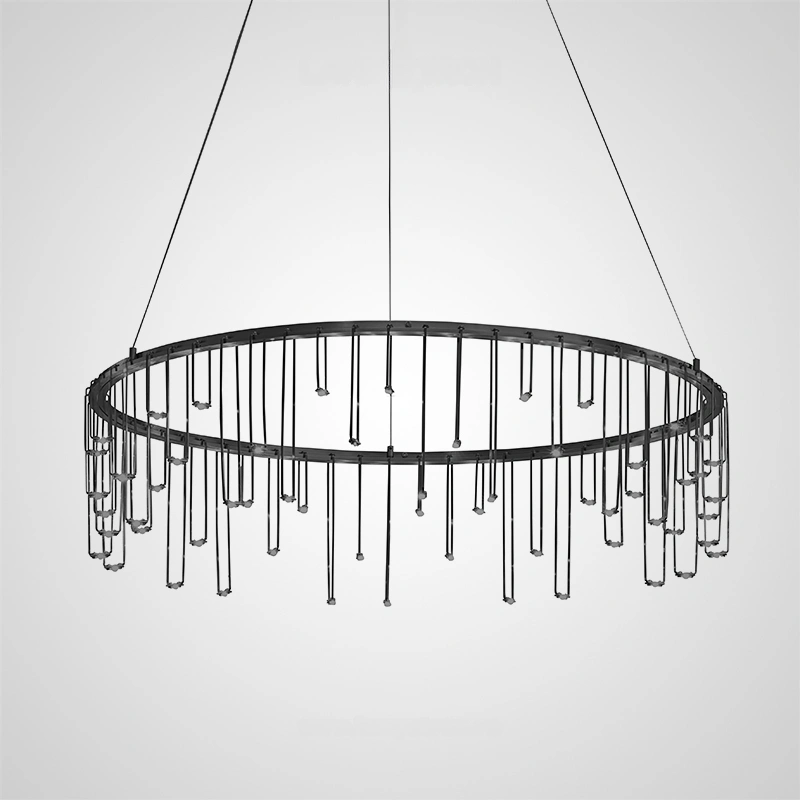Кольцевые люстры и светильники JANECK RING Ring chandelier