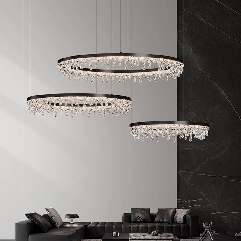 Кольцевые люстры и светильники ANDRUS Ring chandelier