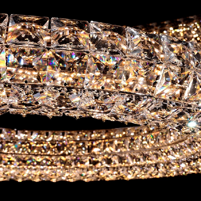 Кольцевые люстры и светильники ALEF Ring chandelier