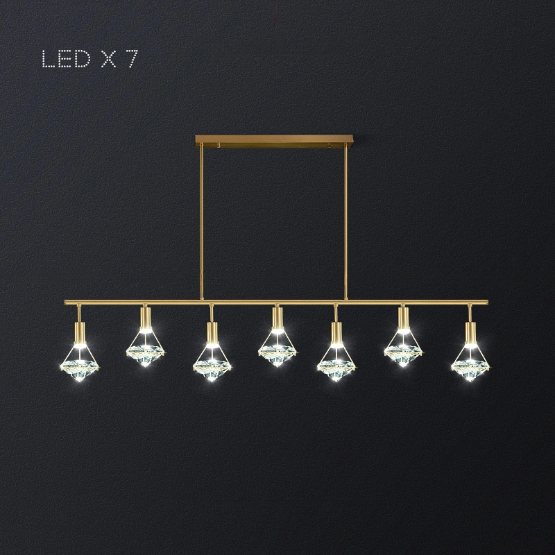 Реечный, рядный светильник GLASGOW LONG